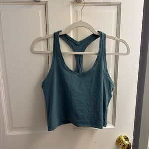 Teal Racerback Tank Top